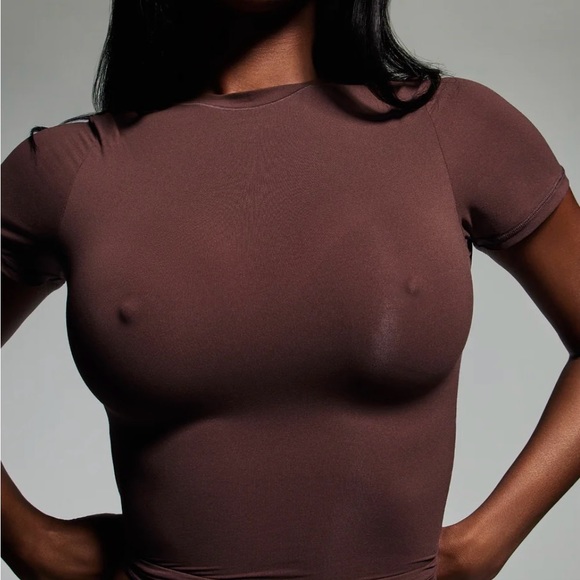 NWT SKIMS Ultimate Bra Nipple Push-Up 38D Onyx Black Kim Kardashian - Picture 7 of 10